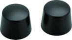 Kuryakyn Front Axle Nut Caps Satin Black, Ophalen of Verzenden