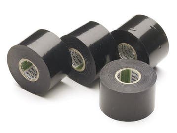 Nitto tapes nitto isolatietape 1 rol tape, 50mm x 20m, zwart, Verzenden, Nieuw