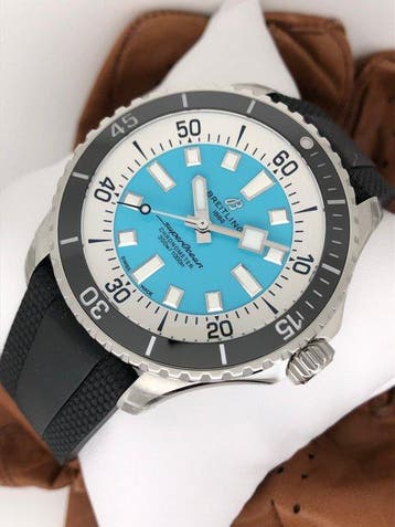 Breitling - Superocean Automatic 44 Turquoise -, Nieuw