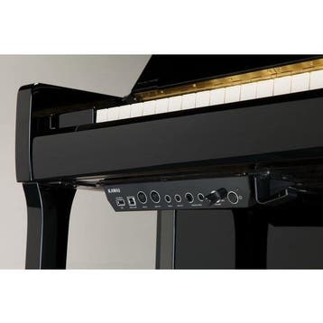 Kawai K-200 ATX3 WH/P chroom silent piano, Nieuw, Wit, Piano