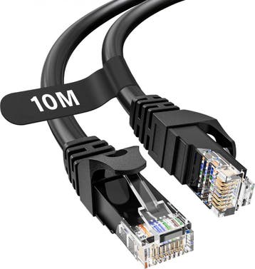 SBVR Ethernet Kabel 10 Meter - Internetkabel - UTP Kabel -, Ophalen of Verzenden, Zo goed als nieuw