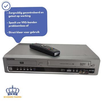 Samsung SV-DVD55 | VHS Speler | DVD Speler | Videorecorder, Verzenden, Gebruikt, VHS-speler of -recorder