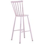 Flamant Tuinbarstoel Claire, Roze - Tuinstoel - Ongebruikt -, Tuin en Terras, Tuinstoelen, Nieuw, Aluminium