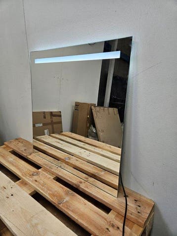 Spiegel Gliss Design Decora horizontale enkel LED, Ophalen of Verzenden, Nieuw, Glas, Overige typen