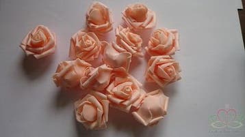 Foamroos Zalm Los 50 stuks, Ophalen of Verzenden, Nieuw