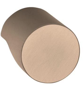 Meubelknop RIVIO by Gensler GL24M PVD licht brons, Huis en Inrichting, Verzenden, Nieuw