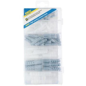 Assortimentsdoos | Kinzo | 138 stuks (Spreidpluggen), Verzenden, Nieuw