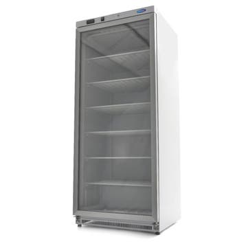Vrieskast - 600 L - Wit - met Glazen Deur, Verzenden, Nieuw in verpakking, Koelen en Vriezen