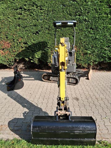 New holland e17c minigraver met kubota motor, Ophalen