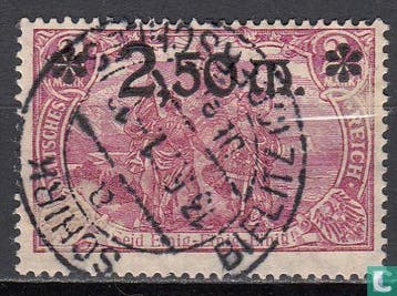 Duitse Rijk - Allegorische voorstelling - 1920, Verzenden, Gestempeld