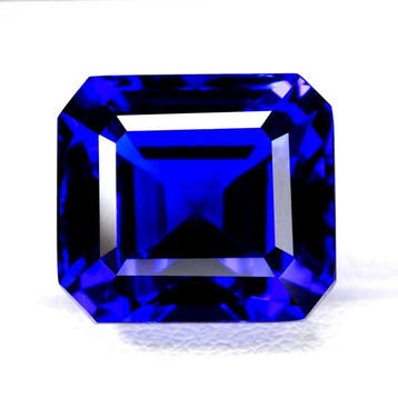 1 pcs Blauw, Violet Tanzaniet - 17.14 ct - International, Sieraden, Tassen en Uiterlijk, Edelstenen, Nieuw