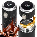Thermosfles - Thermoskan - LCD- Display - 350 ML - RVS, Ophalen of Verzenden, Nieuw