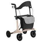 MultiMotion Carbon rollator met softwielen - Maat M - Beige, Diversen, Rollators, Ophalen of Verzenden, Nieuw