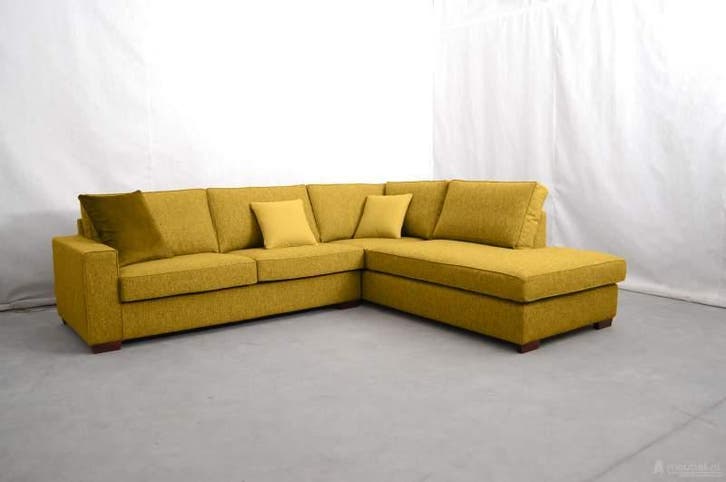 Hoekbank Frederiksoord - hoekbanken - Goud, Huis en Inrichting, Banken | Sofa's en Chaises Longues, 150 cm of meer, Nieuw, 200 tot 250 cm