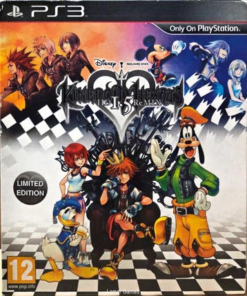 Kingdom Hearts -HD 1.5 Remix limited edition (ps3, Ophalen of Verzenden, Zo goed als nieuw