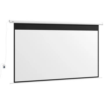 TRUUSK Elektrisch Projectiescherm - 266 x 149 cm - 16:9 - Me, Verzenden, Nieuw