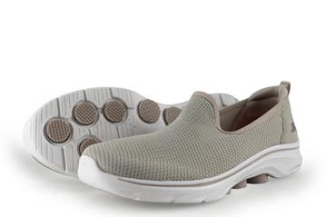 Skechers Instappers in maat 41 Beige, Overige kleuren, Verzenden, Overige typen, Zo goed als nieuw