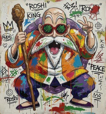 EGO - Master Roshi King - ÉDITION UNIQUE 1/1 - Tirage, Nieuw