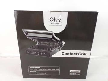 Olvy Contactgrill XL - 2000W -, Verzenden, Nieuw