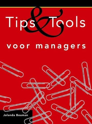 9789058713346 Tips en tools voor managers | Tweedehands, Verzenden, Zo goed als nieuw, Jolanda Bouman