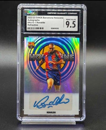 2022/23 DAKA FC Barcelona Holocene Ronaldo Autograph /5, Nieuw