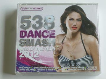 538 Dance Smash Hits of the Year 2012 (3 CD), Ophalen of Verzenden, Zo goed als nieuw
