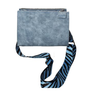 Zebra - Merel - schoudertas - licht blauw, Ophalen of Verzenden, Nieuw