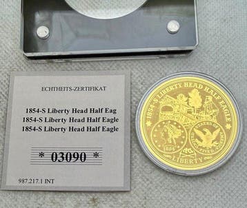 Verenigde Staten. Liberty , oro 1/200 Oz (.999) (Zonder