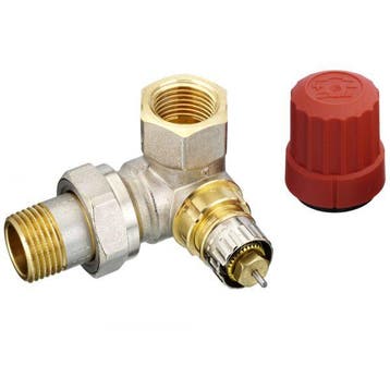 Danfoss RA-N thermostaatkraan 1/2 dubbelhaaks links, Verzenden, Nieuw