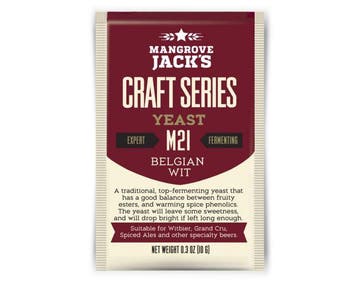Mangrove Jacks - Belgisch Wit - M21 (Stoken & Brouwen), Ophalen of Verzenden, Nieuw, Overige materialen, Overige typen