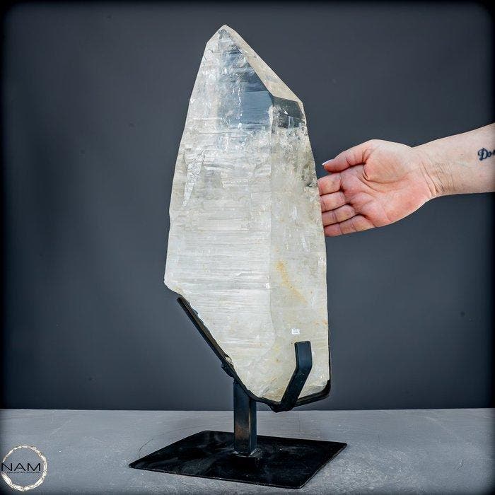 Uitzonderlijk lemurisch kwarts-kristal, Verzamelen, Mineralen en Fossielen