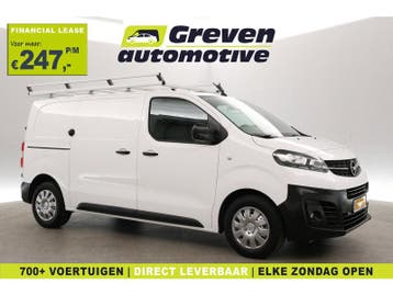Opel Vivaro CDTI L2H1 | Airco | Cruise | 3 Zits |, Euro 6, Wit, Nieuw, Lease