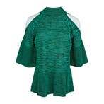 By Malene Birger • groene trui open schouders • M, Maat 38/40 (M), Verzenden, Nieuw, By Malene Birger