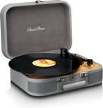 Classic Phono Retro Platenspeler - Vinyl Koffer met Bluetoot, Verzenden, Zo goed als nieuw