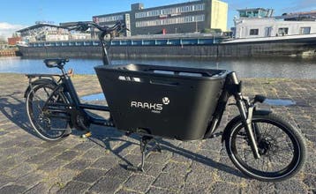 Raaks Modo elektrische bakfiets tweewieler - BESTE PRIJS!, Nieuw, Huif