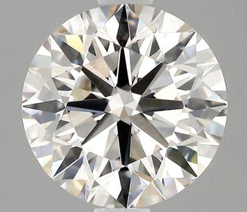1 pcs Diamant (Natuurlijk) - 1.71 ct - Rond - I - VS1 -, Nieuw