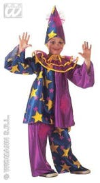Clownspak kind met sterren, Kleding | Dames, Carnavalskleding en Feestkleding, Ophalen of Verzenden, Nieuw