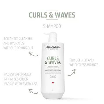 Goldwell Dualsenses Curls &amp; Waves Hydrating Shampoo, Verzenden, Nieuw