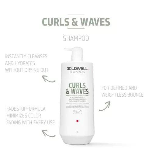 Goldwell Dualsenses Curls &amp; Waves Hydrating Shampoo, Sieraden, Tassen en Uiterlijk, Uiterlijk | Haarverzorging, Nieuw, Verzenden