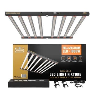 Lumen King Gold Serie 1000W LED, Tuin en Terras, Verzenden, Nieuw