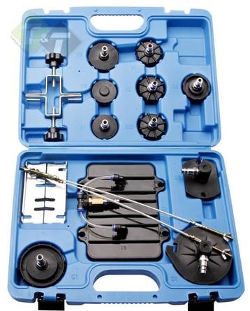 11 Delige Adapter Set, Remontluchter Op Pers Lucht, Rem Ontl, Auto diversen, Autogereedschap, Ophalen of Verzenden, Nieuw