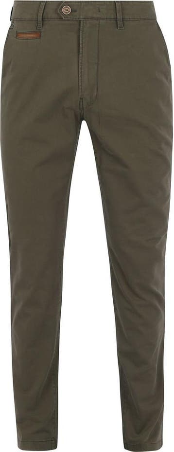 Gardeur Chino Benny 3 Olijfgroen maat 44 Heren, Gardeur, Verzenden, Nieuw, Groen