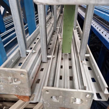 Ssi schafer palletstelling staander 3000x1100x90, gebruikt -, Ophalen of Verzenden