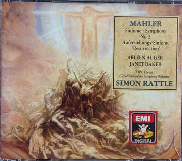 Gustav Mahler, Janet Baker, Arleen Auger, City Of Birmingham, Ophalen of Verzenden, Gebruikt
