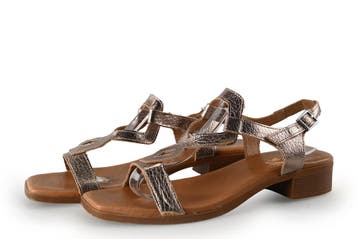 Oh My Sandals Sandalen in maat 39 Goud, Overige kleuren, Verzenden, Sandalen of Muiltjes, Gedragen