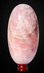 Massieve rozenkwarts Lingam - 12,23 kg - 32 cm - Meesterwerk