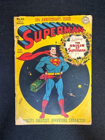 Superman #53 - Superman 10th Anniversary Issue! - 1 Comic -, Boeken, Nieuw