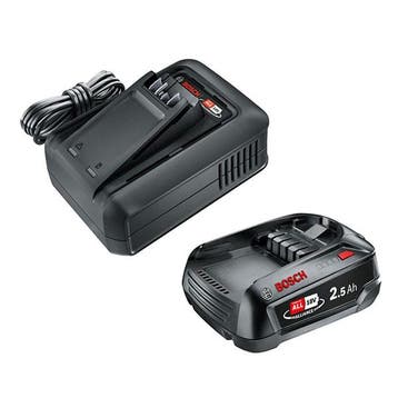 Gardena accu met oplader | Power For All (18V, 2500 mAh), Verzenden, Nieuw