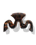 HEMA Haarklem 9cm swirl tortoise, Verzenden, Nieuw