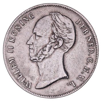2½ Gulden 1847-1848 Willem II ZFr, Verzenden